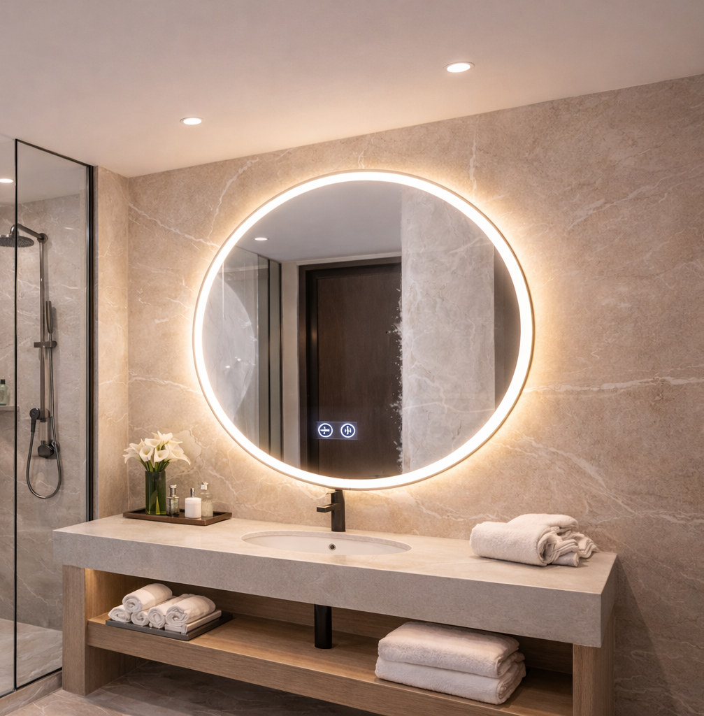 LED Spejle til hoteller